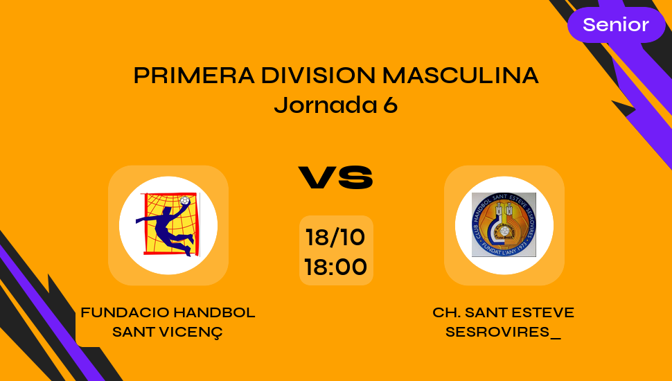 Imagen del video: FUNDACIO HANDBOL SANT VICENÃ‡ vs CH. SANT ESTEVE SESROVIRES_