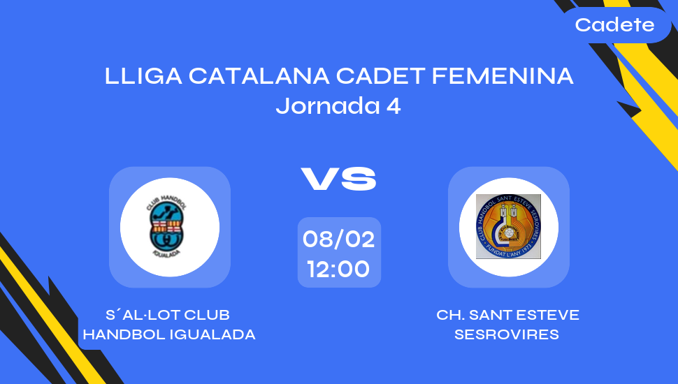 Imagen del video: S´AL·LOT CLUB  HANDBOL IGUALADA vs CH. SANT ESTEVE SESROVIRES 