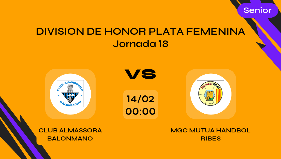 Imagen del video: CLUB ALMASSORA BALONMANO vs MGC MUTUA HANDBOL RIBES