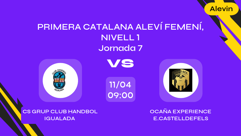 Imagen del video: CS GRUP CLUB HANDBOL IGUALADA  vs OCAÑA EXPERIENCE E.CASTELLDEFELS