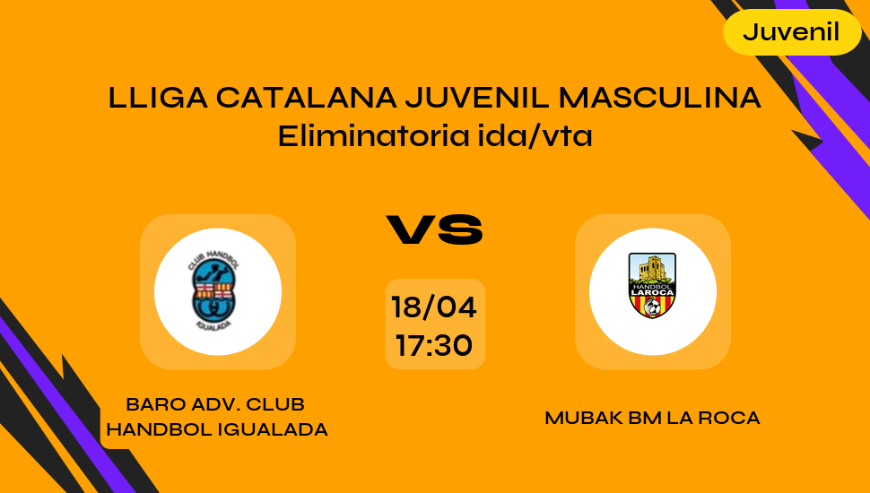 Imagen del video: BARO ADV. CLUB  HANDBOL IGUALADA vs MUBAK BM LA ROCA