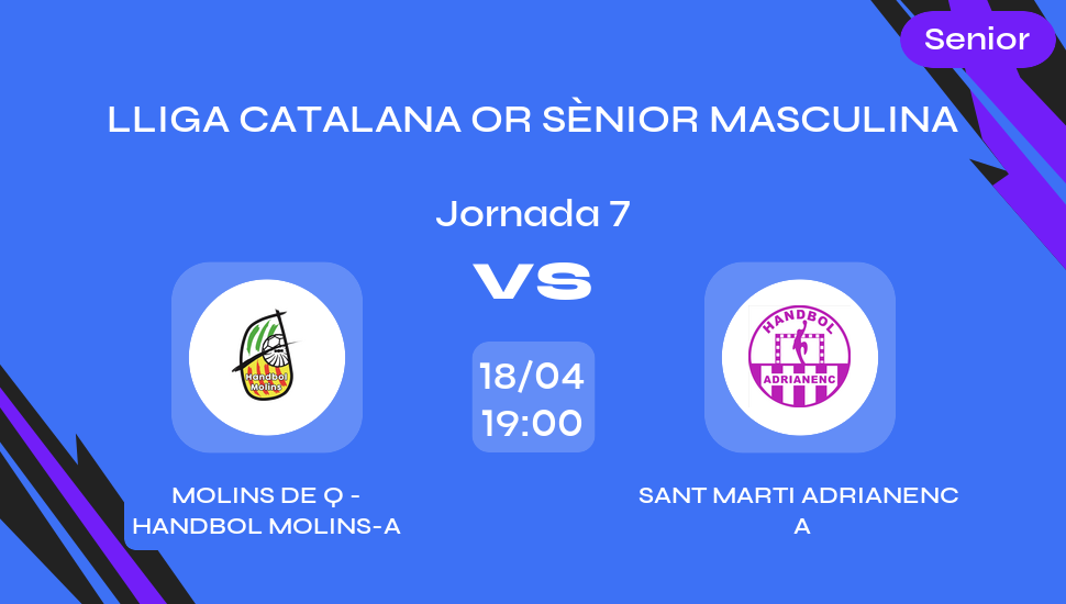 Imagen del video: MOLINS DE Q - HANDBOL MOLINS-A vs SANT MARTI ADRIANENC  A