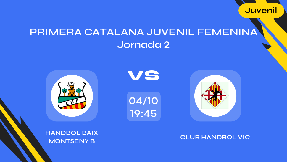 Imagen del video: HANDBOL BAIX MONTSENY B vs CLUB HANDBOL VIC