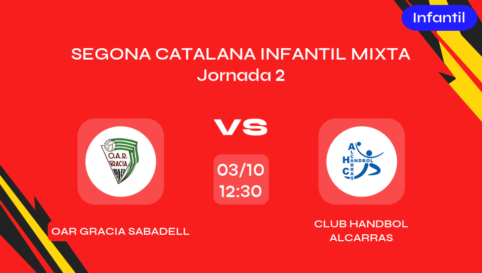 Imagen del video: OAR GRACIA SABADELL vs CLUB HANDBOL ALCARRAS