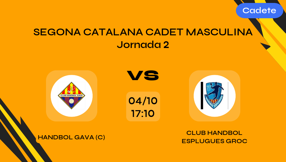Imagen del video: HANDBOL GAVA (C) vs CLUB HANDBOL ESPLUGUES GROC