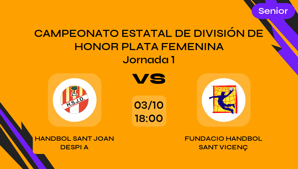Imagen del video: HANDBOL SANT JOAN DESPI A vs FUNDACIO HANDBOL SANT VICENÇ