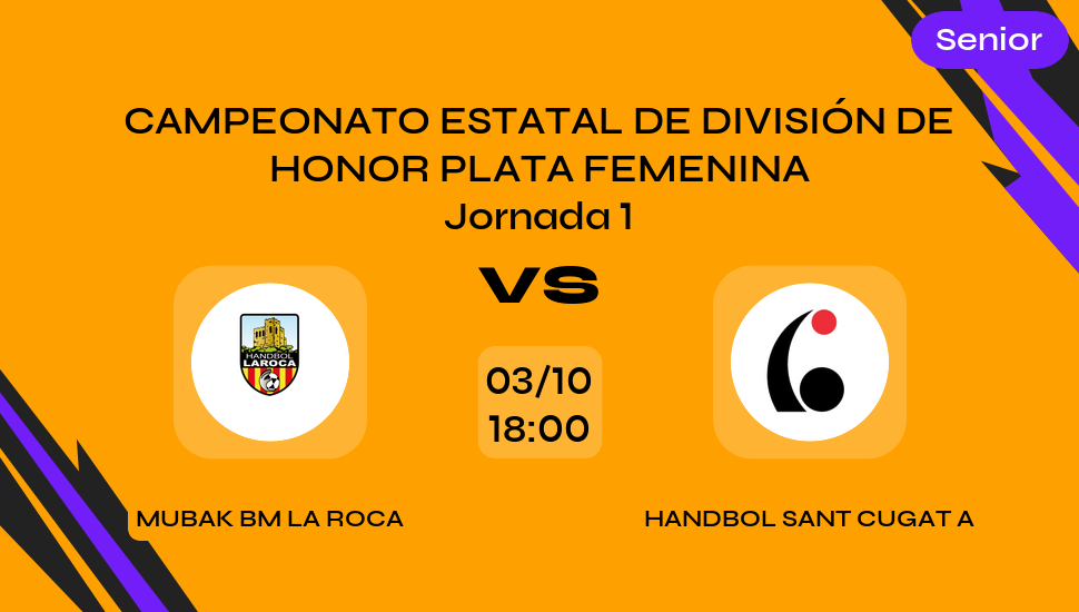 Imagen del video: MUBAK BM LA ROCA vs HANDBOL SANT CUGAT A
