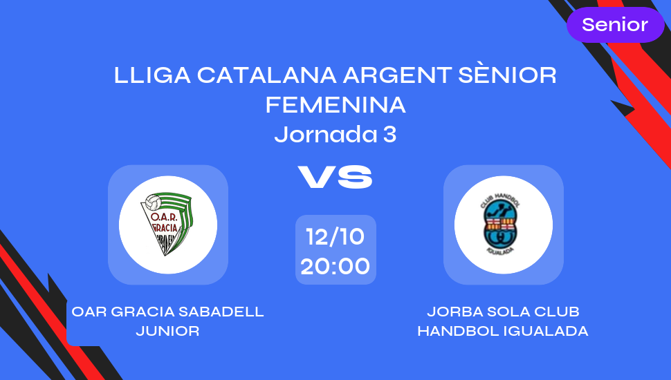 Imagen del video: OAR GRACIA SABADELL JUNIOR vs JORBA SOLA
