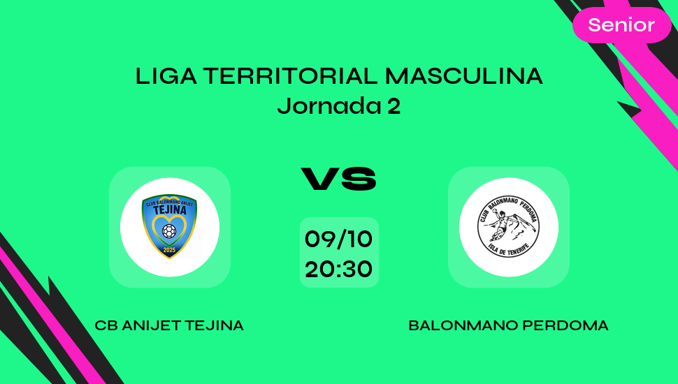 Imagen del video: CB ANIJET TEJINA vs BALONMANO PERDOMA