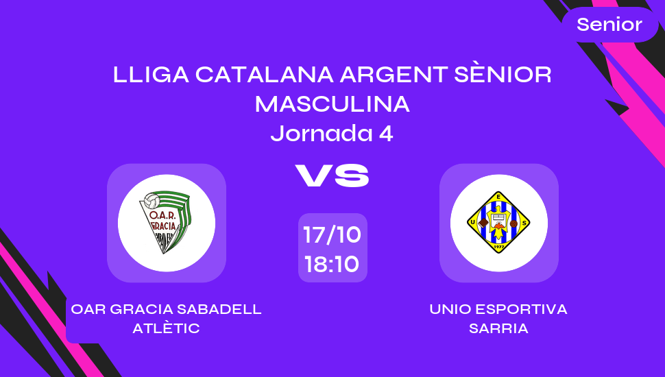 Imagen del video: OAR GRACIA SABADELL ATLÈTIC vs UNIO ESPORTIVA SARRIA