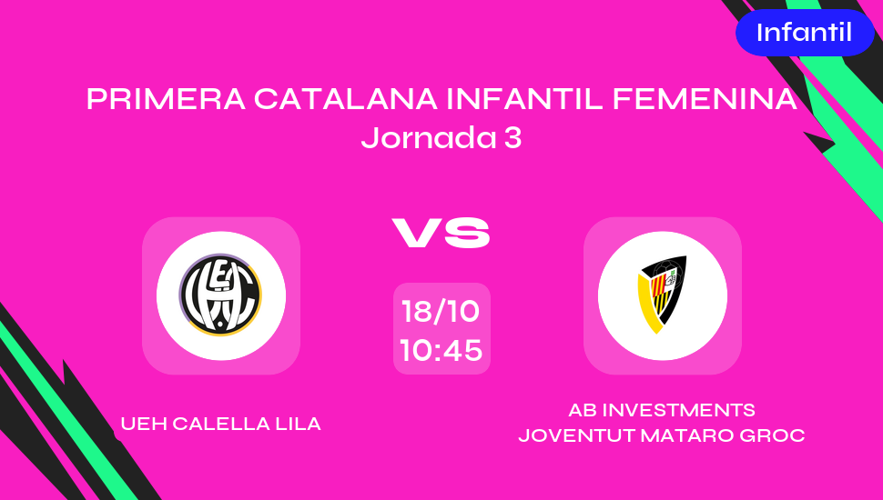 Imagen del video: UEH CALELLA LILA vs AB INVESTMENTS JOVENTUT MATARO GROC
