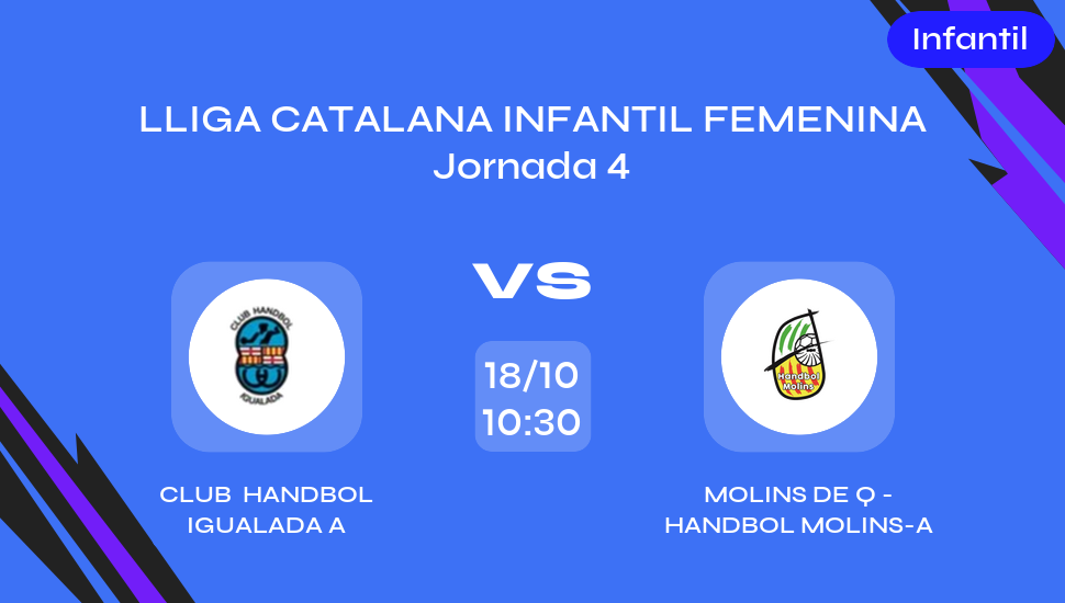 Imagen del video: CLUB  HANDBOL IGUALADA A vs MOLINS DE Q - HANDBOL MOLINS-A