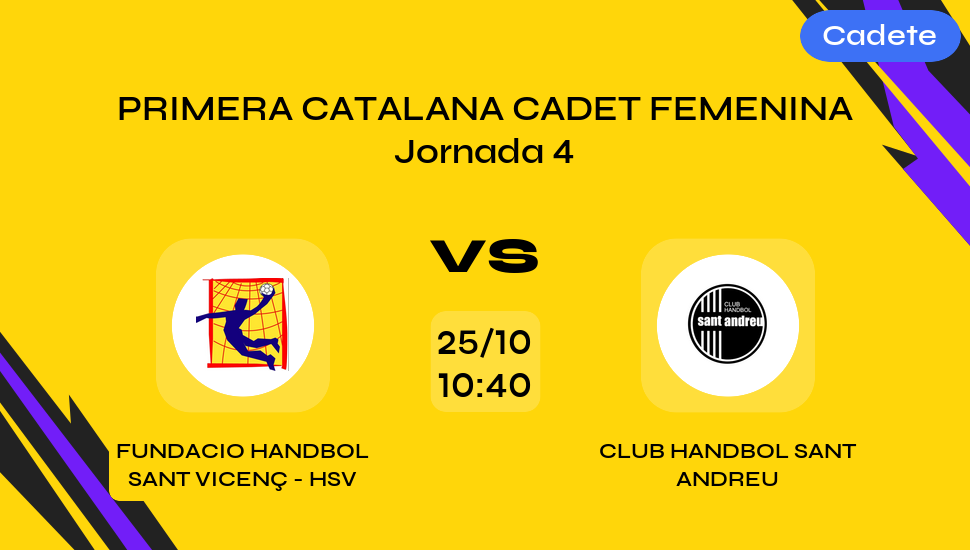 Imagen del video: FUNDACIO HANDBOL SANT VICENÇ - HSV vs CLUB HANDBOL SANT ANDREU