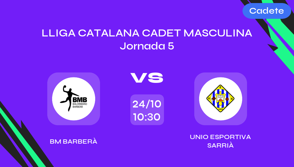 Imagen del video: BM BARBERÀ vs UNIO ESPORTIVA SARRIÀ