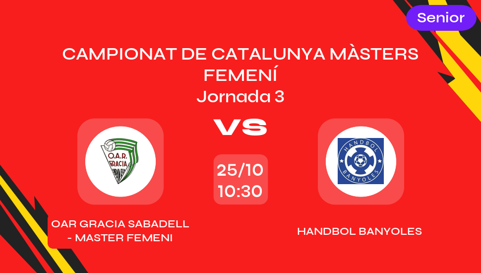 Imagen del video: OAR GRACIA SABADELL - MASTER FEMENI vs HANDBOL BANYOLES 