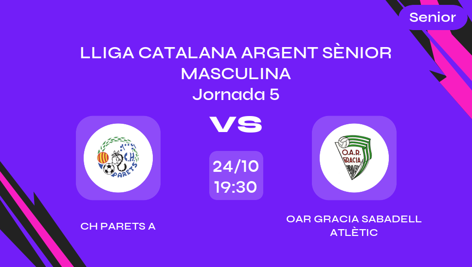 Imagen del video: CH PARETS A vs OAR GRACIA SABADELL ATLÈTIC