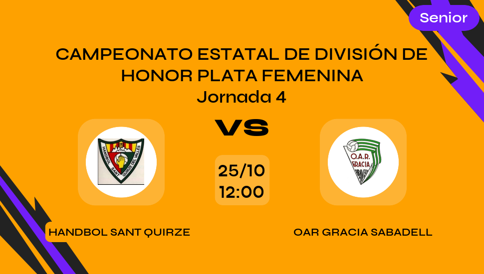 Imagen del video: HANDBOL SANT QUIRZE  vs OAR GRACIA SABADELL