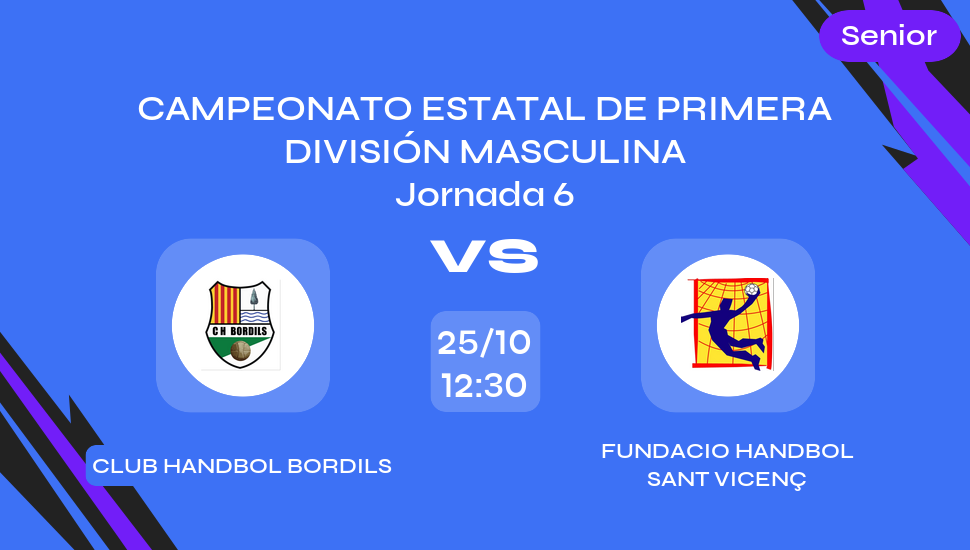 Imagen del video: CLUB HANDBOL BORDILS vs FUNDACIO HANDBOL SANT VICENÇ